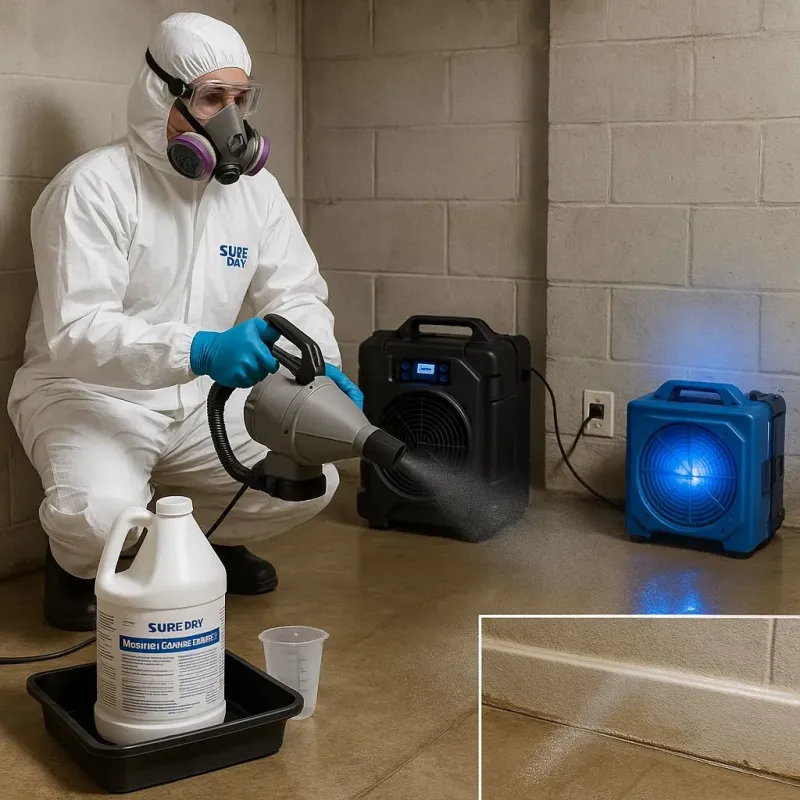 Sanitization and Odor Removal process in Ogdensburg, NY