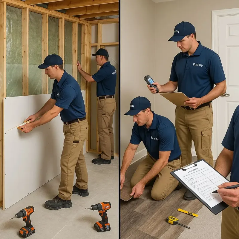 Repairs and Reconstruction process in Ogdensburg, NY